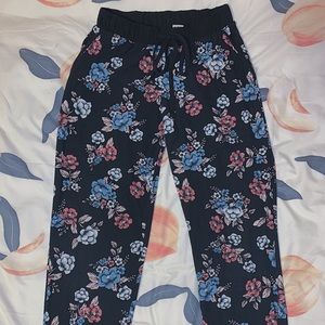 Floral Joggers SMALL